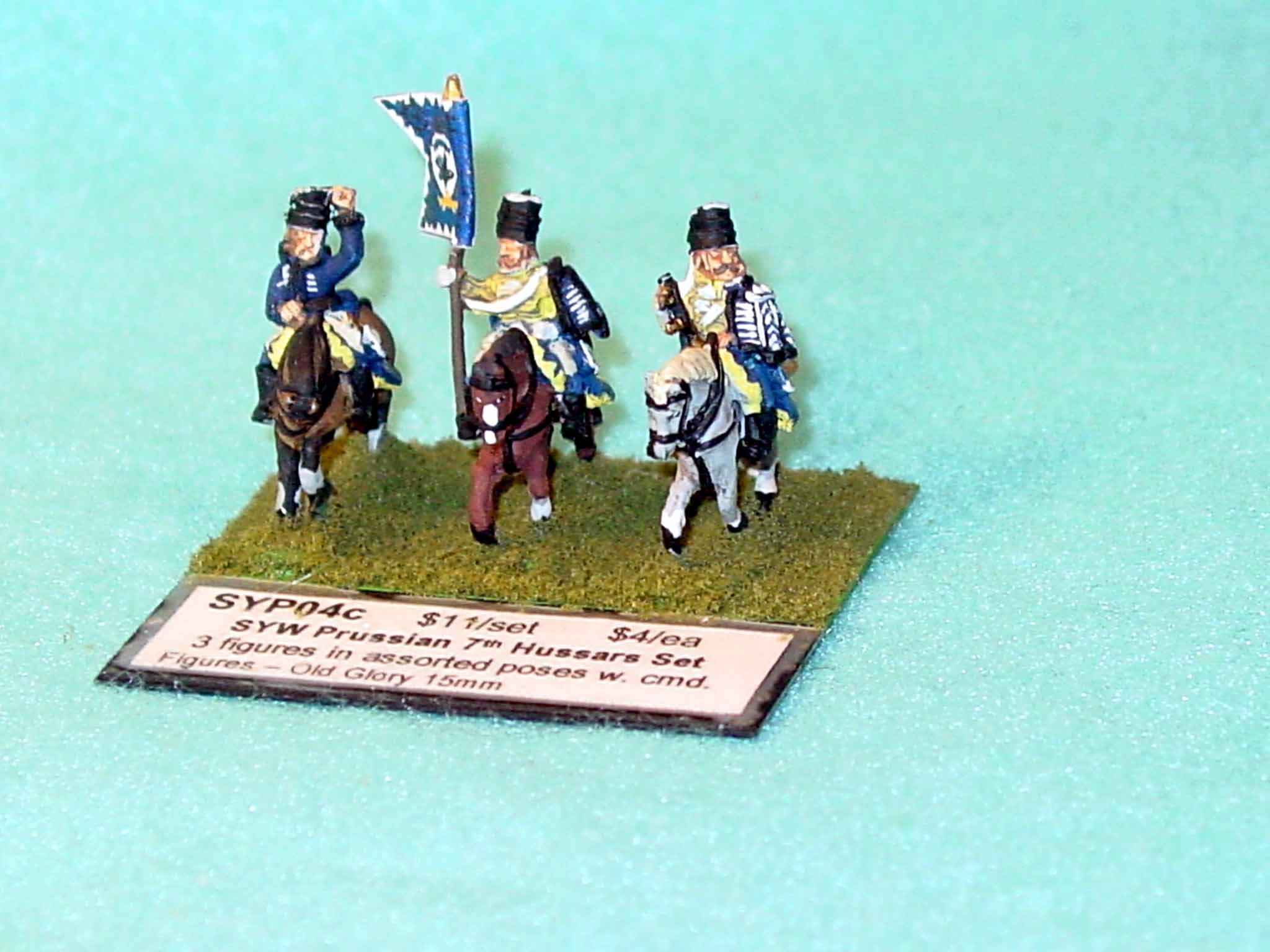 3 Hussars with command