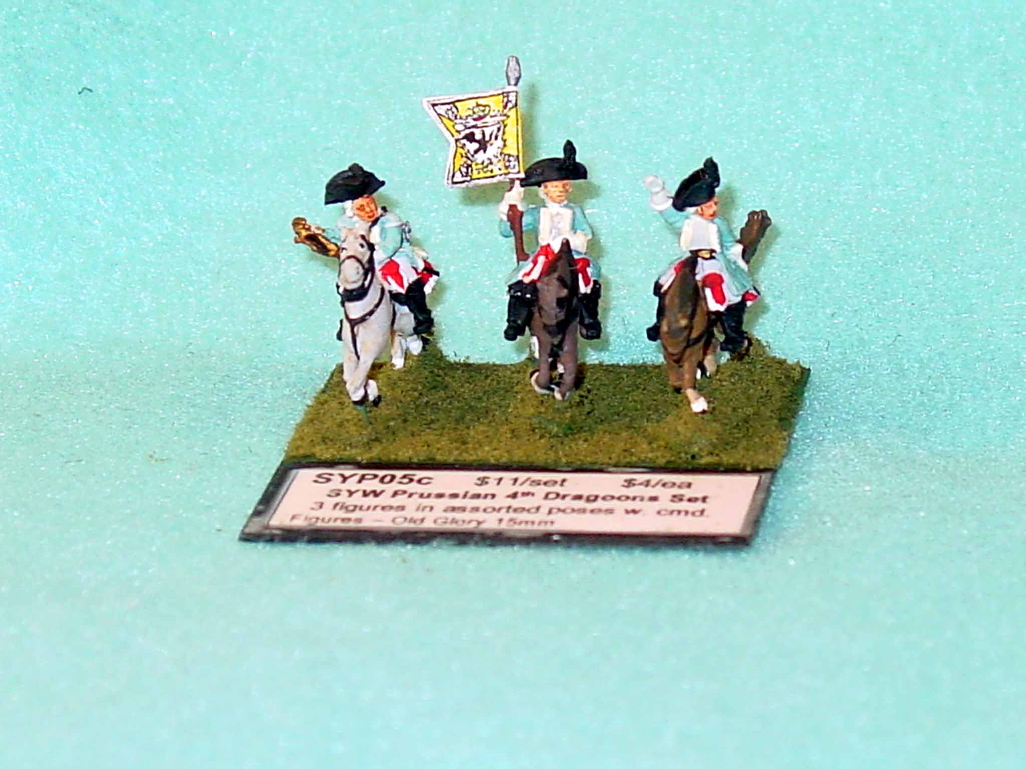 3 Dragoons with command